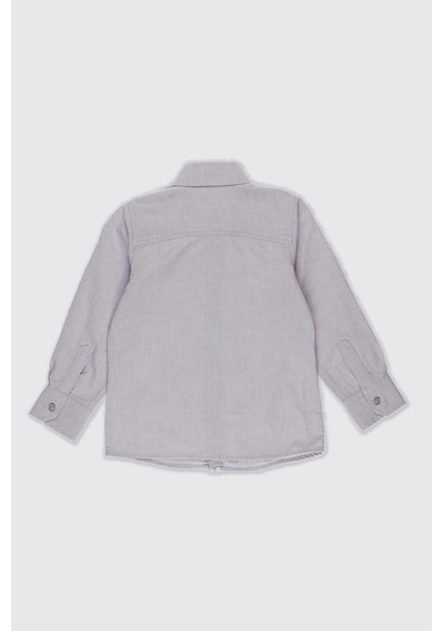 Erkek Çocuk Basic Lila Oxford Gömlek 7923058