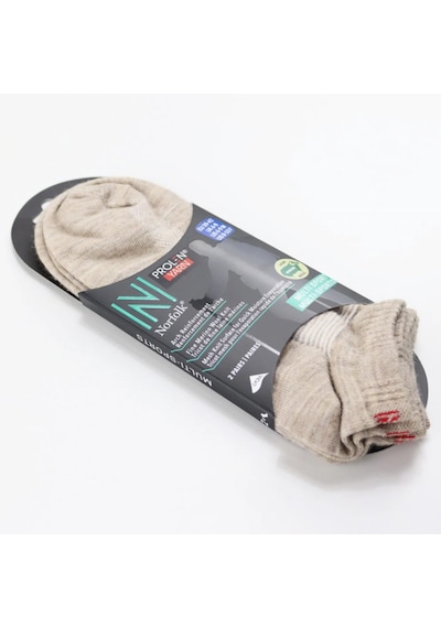 Norfolk Sheldon 2'li Merino Yünü Outdoor Yürüyüş Çorabı Krem