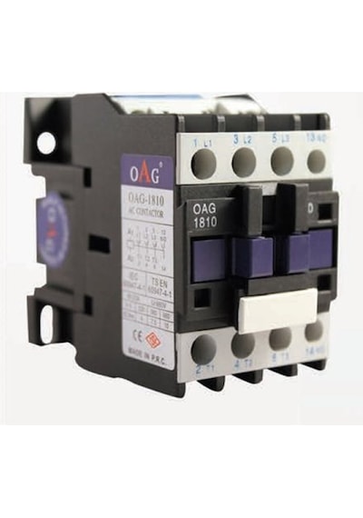Oag D2510 11 kW AC 25 Amper D Tipi Kontaktör