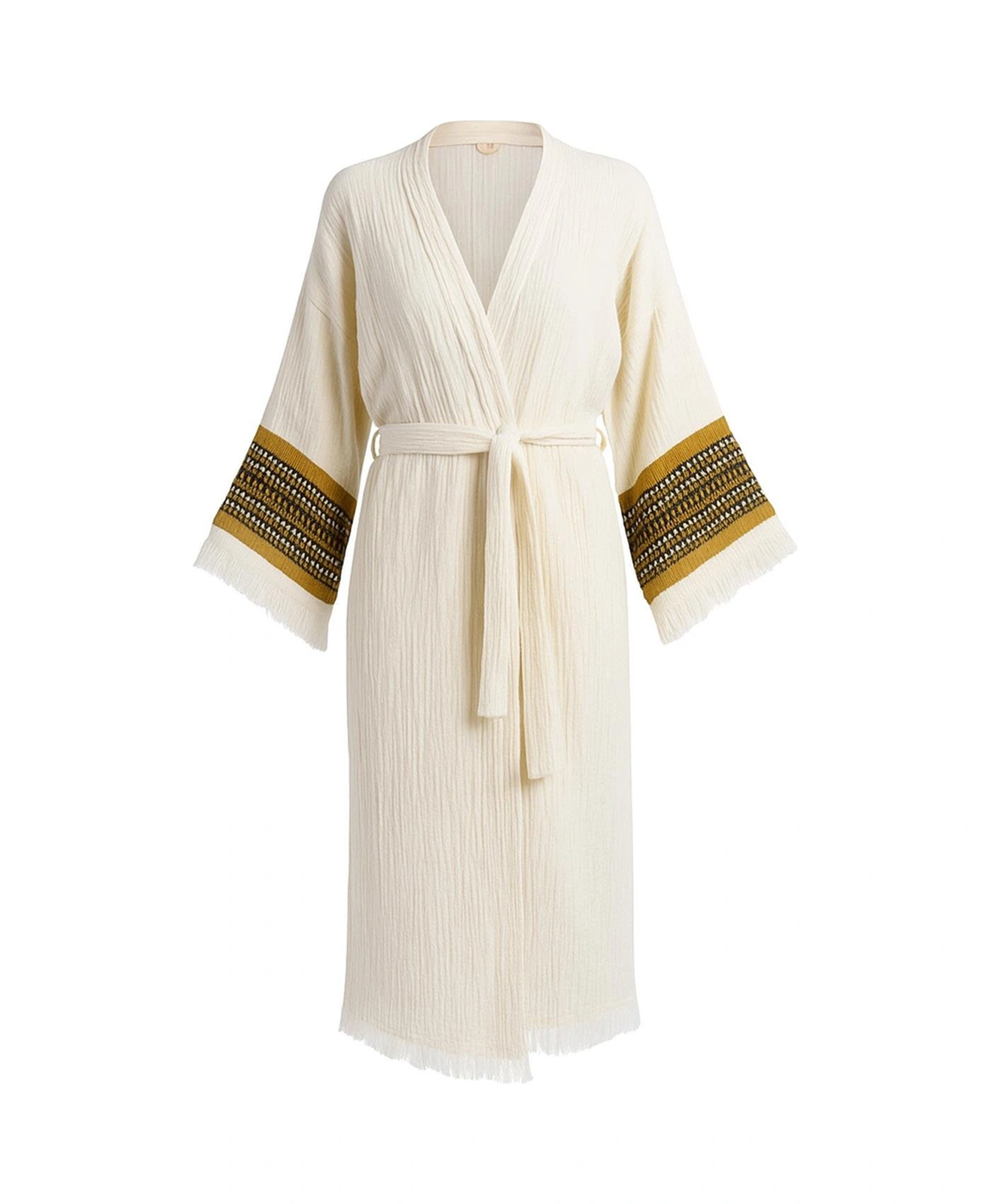 Brandsmithshop Natural Symbol Nomad Kimono- Altın Ton Çok Renkli