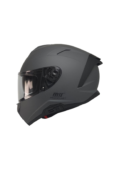 Mts Full Face Double Güneş Vizörlü Ece 22.06R Motosiklet Kaskı - Mat Gri