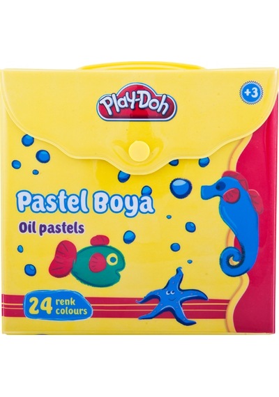 Play-Doh Pastel Boya Çantalı 24 Renk Play-Pa007 N11.5802