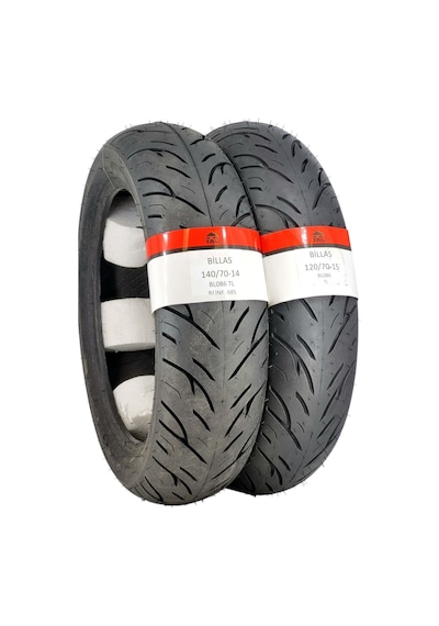 Forza 250 Lastik Takımı 140/70-14 Ve 120/70-15 Tl Dubleks
