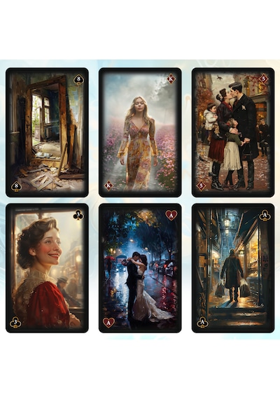 İskambilin Kehaneti / 53 Kart + Online Rehber,kehanet Tarot Deste