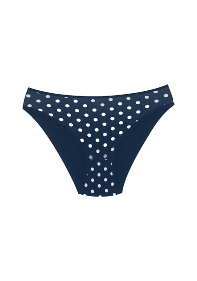 18001-2 Kadın 7'li Star In Love Bikini Külot Paketi V6-lacivert Mıx Çok Renkli