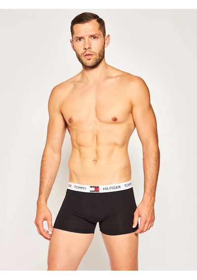 Tommy Hilfiger Tommy Hılfıger Tekli Erkek Boxer Um0um01810-beh Um0um01810-beh Siyah Siyah