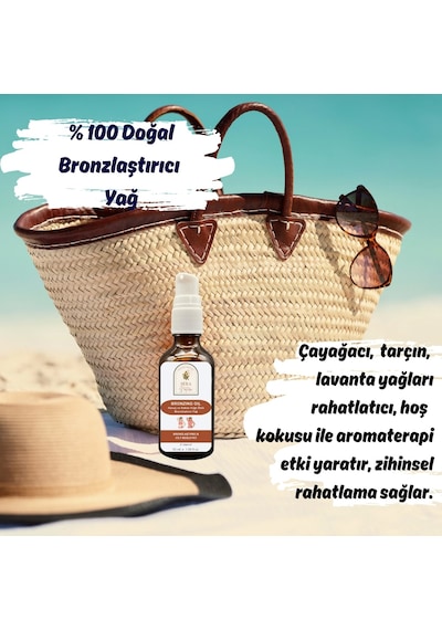 Sera Natura Havuç Yağı & Kakao Yağı Özlü Bronzlaştırıcı Yağ 50 ML