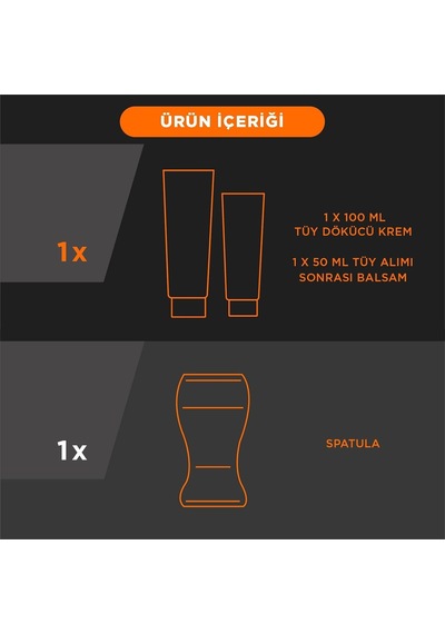 Veet Men Tüy Dökücü Krem Seti - Erkeklere Özel Hassas Ciltler Ve Özel Bölgeler İçin 1 X 200 Ml &amp Balsam