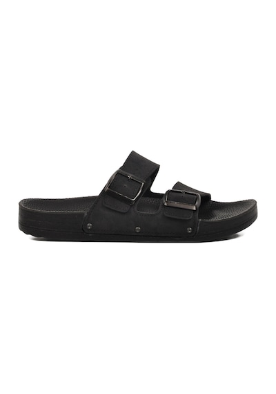 Pierre Cardin Siyah Nubuk Erkek Terlik Pc-7241 M A-siyah Siyah