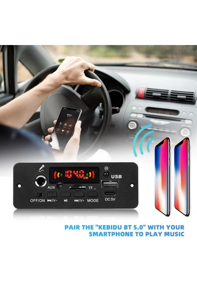 2 X 40 Watt Anfili Karaoke Dekoder Fm Radyo,usb,bluetooth,aux,tf Kart,mp3 Player