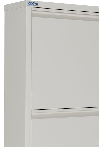 Ceha  3'lü Metal Ayakkabılık - Beyaz K.AYK-3 /AB9010 Beyaz