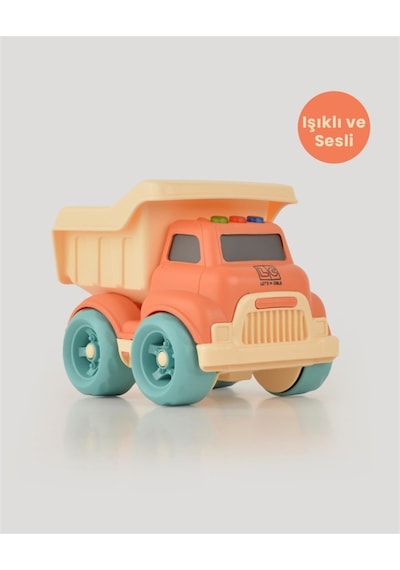Işıklı Ve Sesli Oyuncak Kamyon Miniklerin Güvenli Eğlencesi Lisinya 07735308