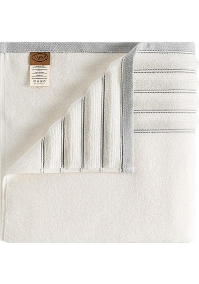 Tekli Havlu Mıcro Pamuk Karna Eco Vesta - 70 X 140 Taş
