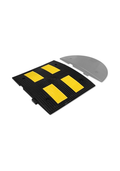 Hız Kesici Kasis Standartları Kauçuk Şaseli Yol Kasisi Kauçuk Yol Kasisi 500x500x45mm