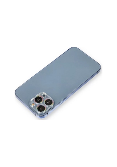 Newface Apple İphone 12 Pro Shine Kamera Lens Koruma Cam - Rainbow Mavi