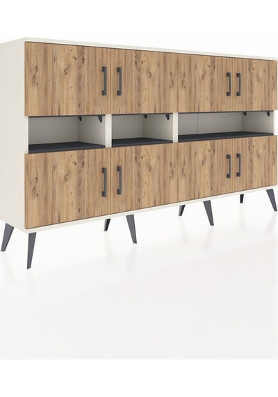Arges Konsol 8 Raflı 8 Kapaklı 176x30x99 Aytaşı-çam/antrasit Atlas Çam/antrasıt - Aytası Arges Konsol 8 Raflı 8 Kapaklı 176x30x99 Aytaşı-çam/antrasit Atlas Çam/antrasıt - Aytası