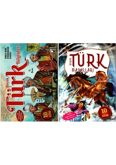 4 Ve 5 Sınıflar Büyük Türk Masalları Ve Bilginleri 20 Kitap+Hds