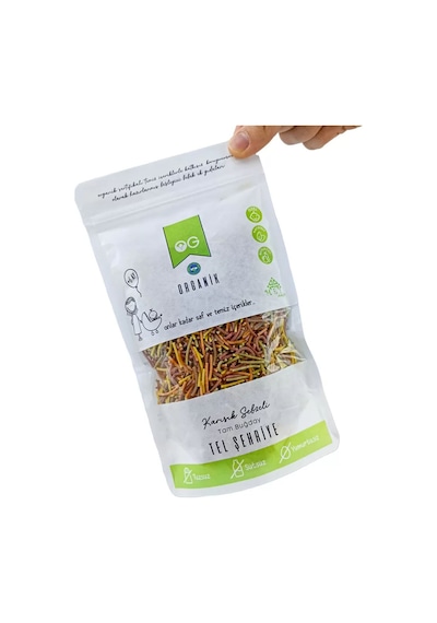 OG natural Organik Karışık Sebzeli Tam Buğday Tel Şehriye 180 G 7 Ay