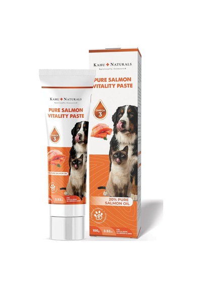Kahu Naturals Somon Yağlı Malt, Omega-3 Epa & Dha İçerikli, Kedi Ve Köpek İçin, 100 G