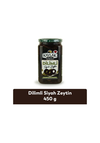 450 Gr Siyah Dilimli Zeytin