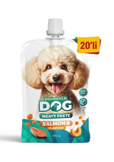 Dog Et Ezmesi Somon Balkabağı 100gr X 20 Adet