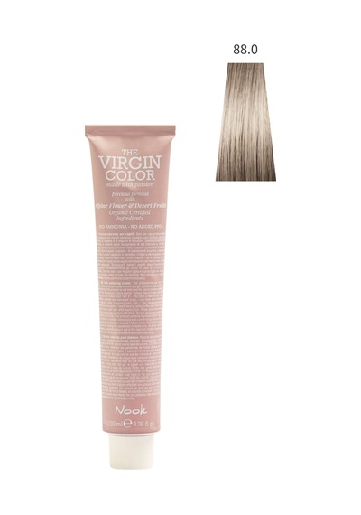 Nook Virgin Color Profesyonel Saç Boyası 100ml-yoğun Açık Kumral/beyaz Kapatıcı 88.0-ıntense Açık Kumral