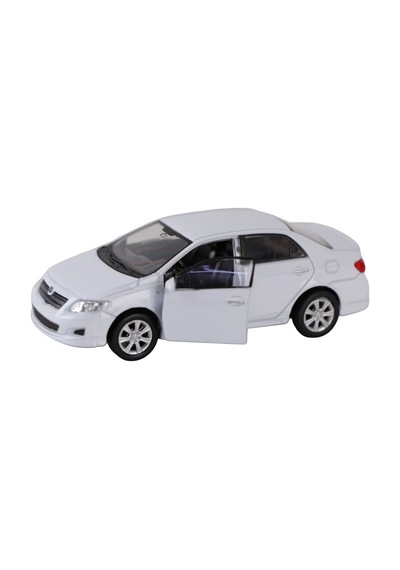 43608 Welly Dıe Cast Back Toyota 2009 Cor Gümüş
