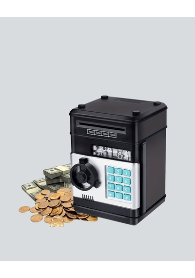 Şifreli Atm Kasa Kumbara Çocuklar İçin Para Yutan
