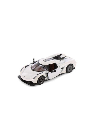 Kinsmart Metal Beyaz Araba Koenigsegg Jesko Absolut 1/36 Ölçek