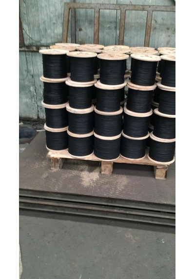 Pvc Kaplı İnce Bağteli Klips Siyah 17 Cm Kesilmiş 500 Gram