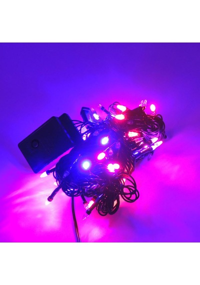 İç Mekan Led Aydınlatma Rgb Animasyonlu Siyah Kablo 10m İp Yılba