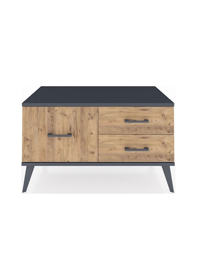 Hyperion Şifonyer 3 Çekmeceli 88x44x48 Antrasit-antrasit/çam Antrasit/çam Hyperion Şifonyer 3 Çekmeceli 88x44x48 Antrasit-antrasit/çam Antrasit/çam