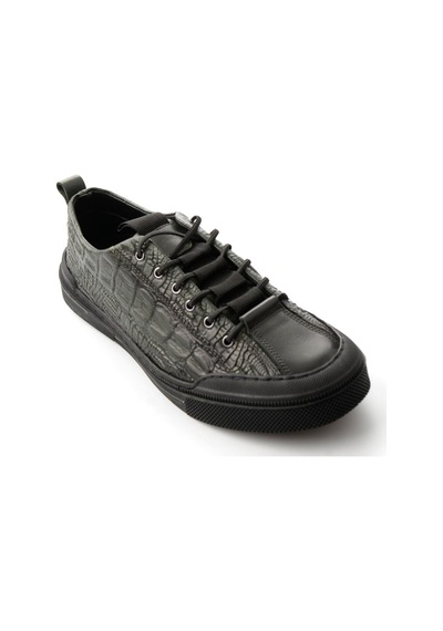 Haki Hakiki Deri Erkek Sneaker E01900251044 Haki