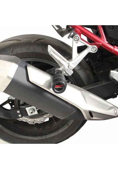 Gp Kompozit Honda Cb750 Hornet 2023-2026 Uyumlu Egzoz Koruma Takozu Siyah