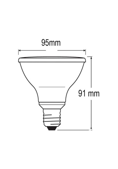 Osram Parathom 10W 75W Par30 Dim Edilebilir Led Ampul Sarı 2700