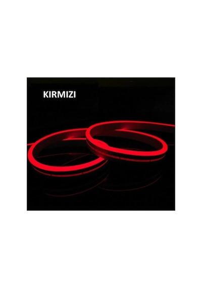 Ct-4555 12 Volt Neon Led Kırmızı 5 Metre