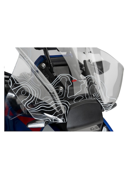 Bmw R 1300 Gs R1300gs 2023-2025 Puig Grafik Tur Camı Şeffaf