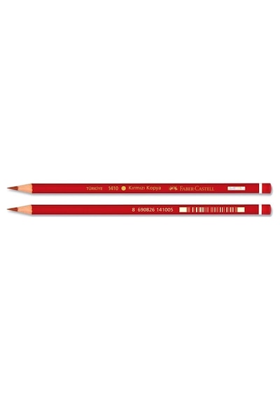 Faber Castell Kırmızı Kopya Kurşun Kalem 3 Adet