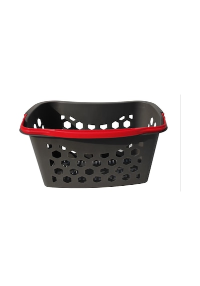 10 Adet Fasulye Tipi-oval Plastik Alışveriş Sepeti - Market El Sepeti Turuncu Çok Renkli
