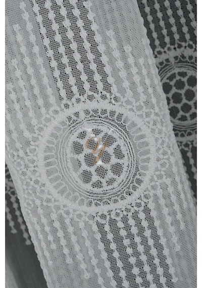8p9553 - 12p9553 Tül Perde V-fikse Ekru