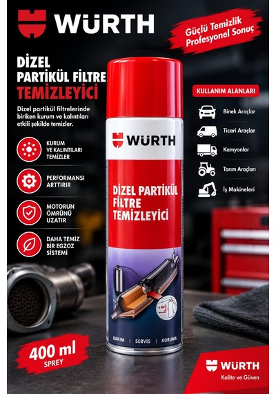 Würt Partekül Filtre Temizleyeci