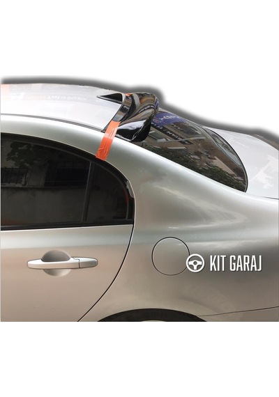 Honda Civic Cam Üstü Spoiler Plastik Boyasız
