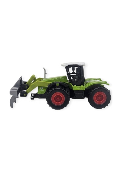 Farm Mini Oyuncak Traktör - 14 Cm Geniş Tomruk Yükleyici Çiftlik Aracı