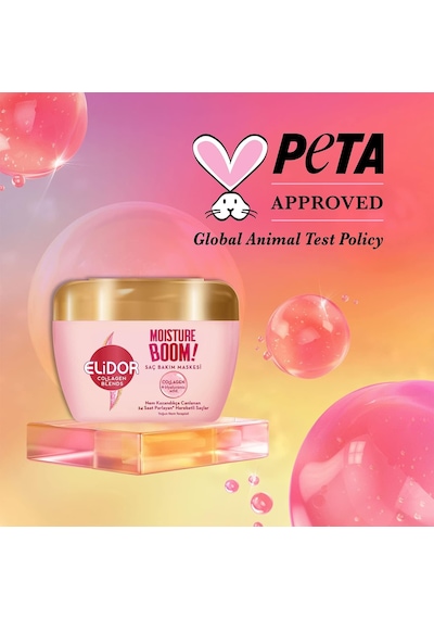 Collagen Blends Saç Bakım Maskesi Moisture Boom Yoğun Nem Terapisi 160 Ml