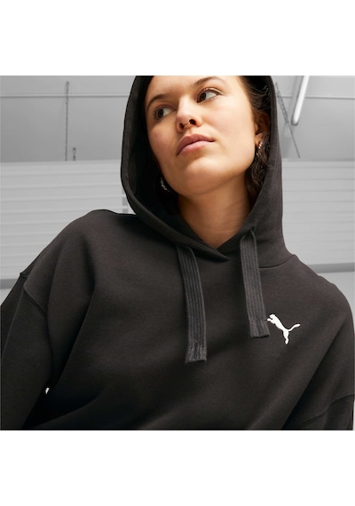 Puma Her Kadın Kapüşonlu Sweatshırt 676573 01 Siyah