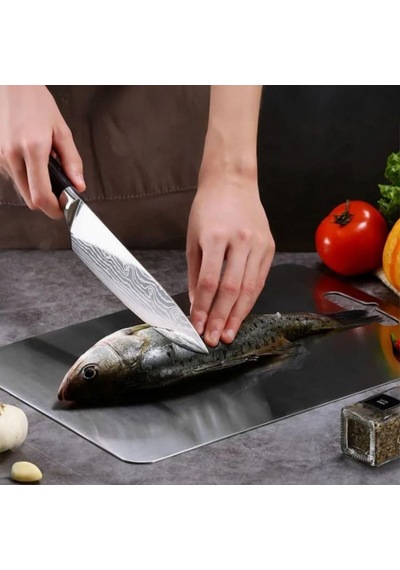 Cvs Dn 00137 Paslanmaz Celık Kesme Tahtası Metal