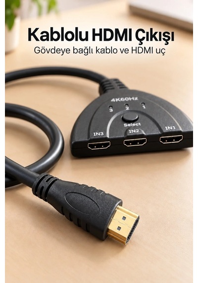 Lb Hdmı Switch Hdr Ve Yuv 4:4:4 Destekli Seçici