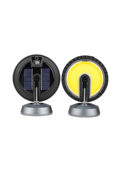 Powermaster Pm-24564 25 Watt Usb - Type-c Girişli Cob Ledli Tek Yönlü 180 Derece Solar Çalışma Lambası