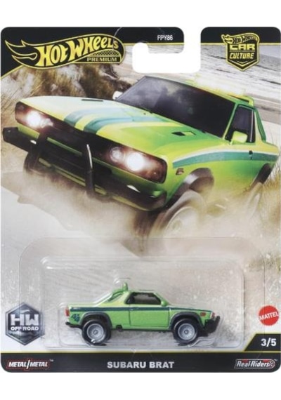 Hot Wheels Premium Car Culture Off Road 976h 5'li Set Çok Renkli