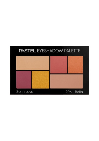Pastel Eyeshadow Palette So In Love - Far Paleti 206 Bella - 6 Adet Tarı 0